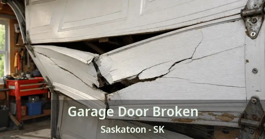 Garage Door Broken Saskatoon - SK Garage Door Broken Saskatoon - SK