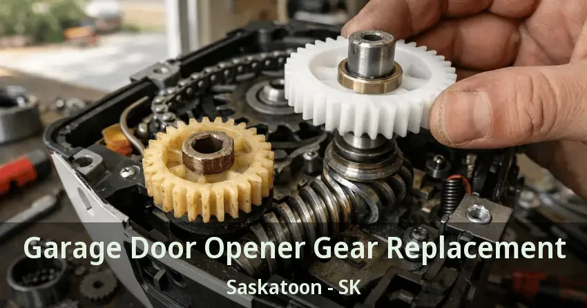 Garage Door Opener Gear Replacement Saskatoon - SK